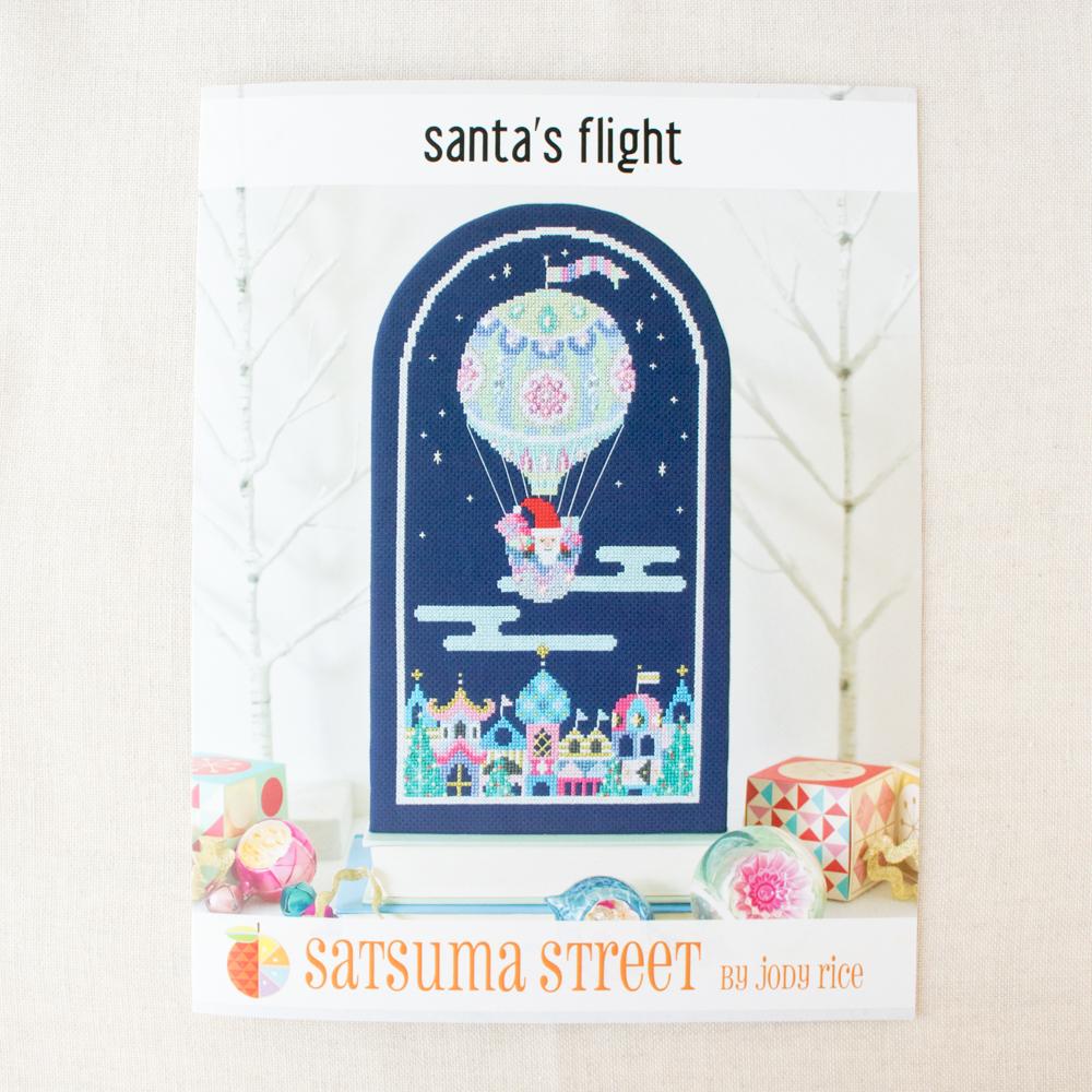 Santa's Flight Cross Stitch Pattern - Image 3