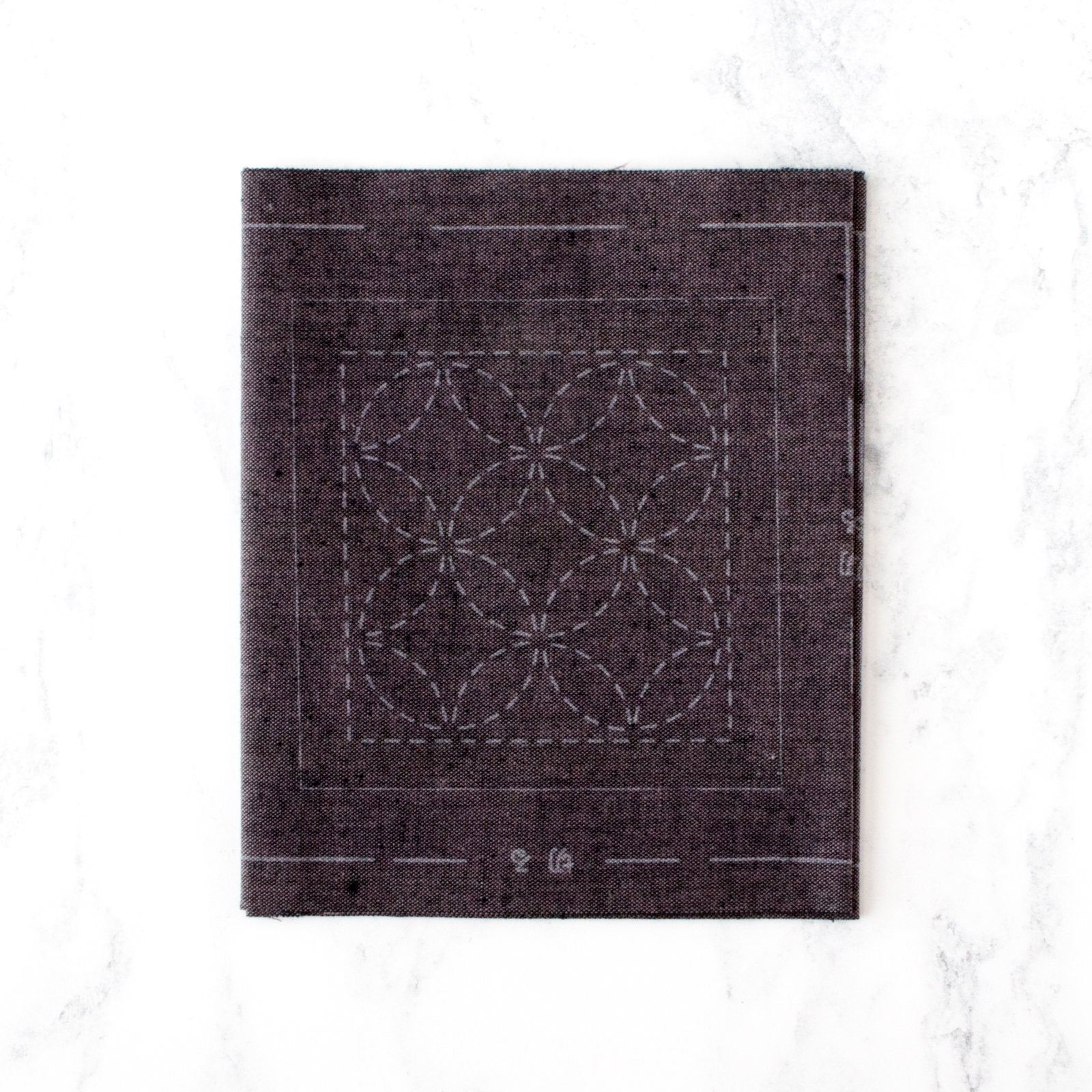 Sashiko Embroidery Coaster Set - Image 4