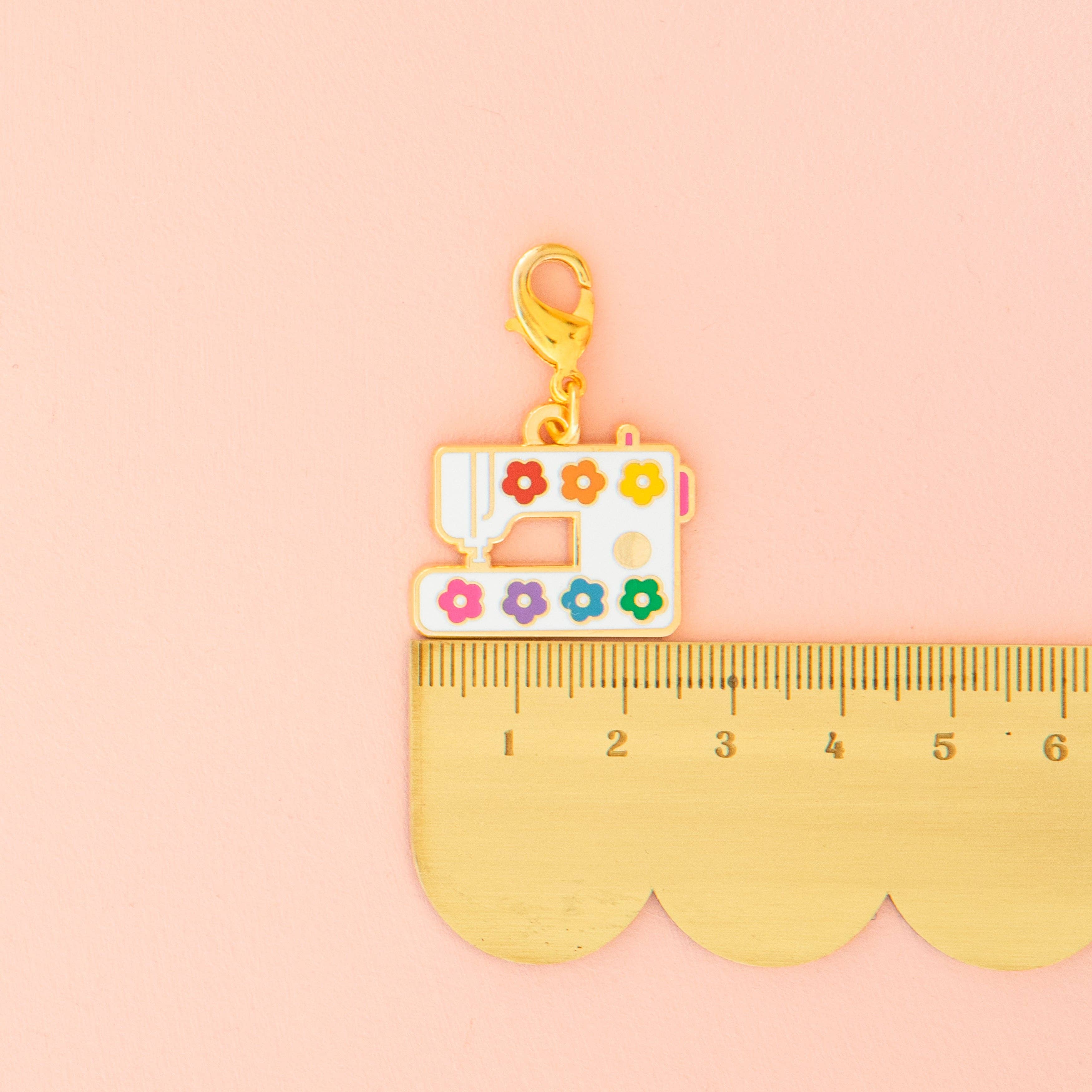 Sewing Machine Removable Zipper Charm - Image 3