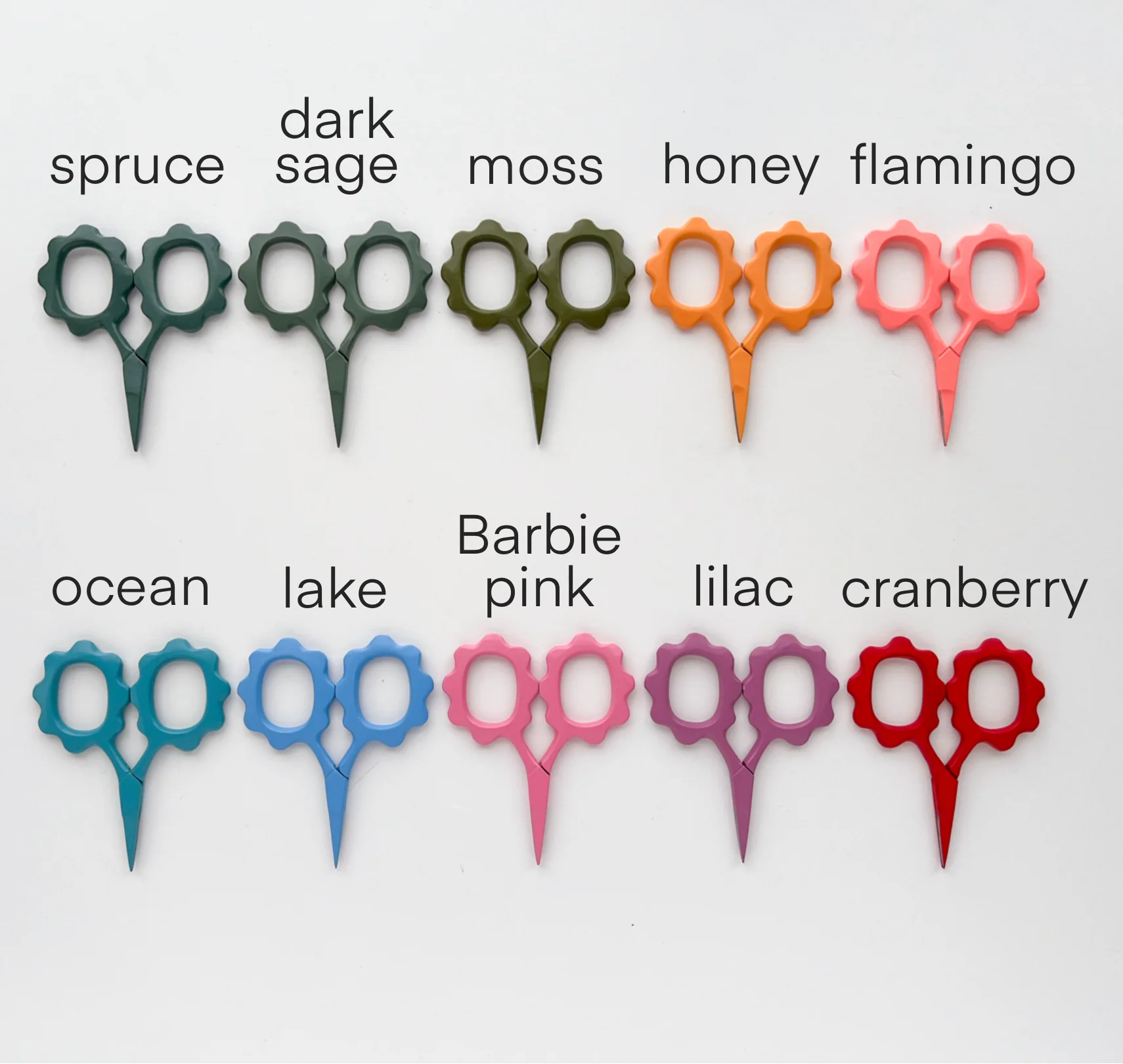 Small Flower Embroidery Scissors - Image 3