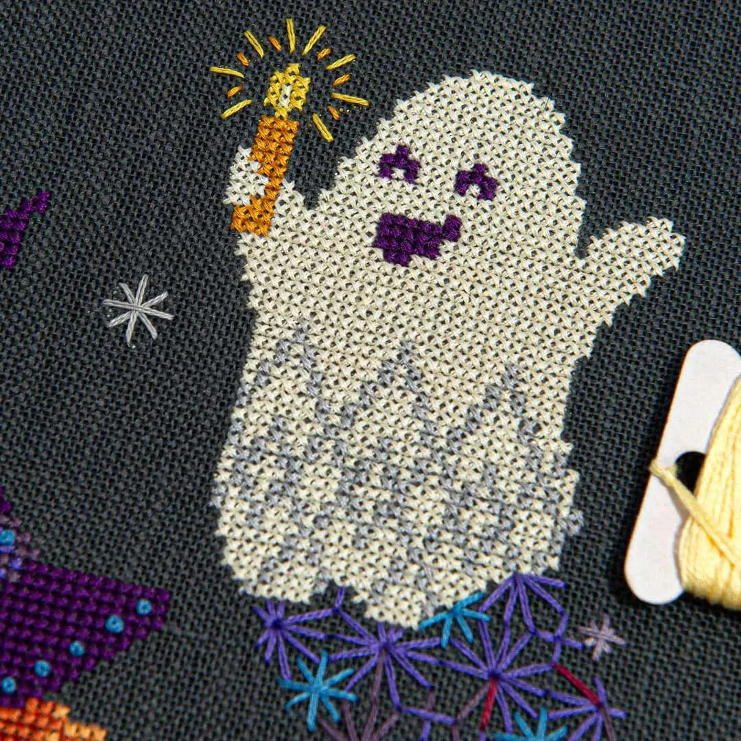 Spook-tacular Party Cross Stitch Pattern - Image 3