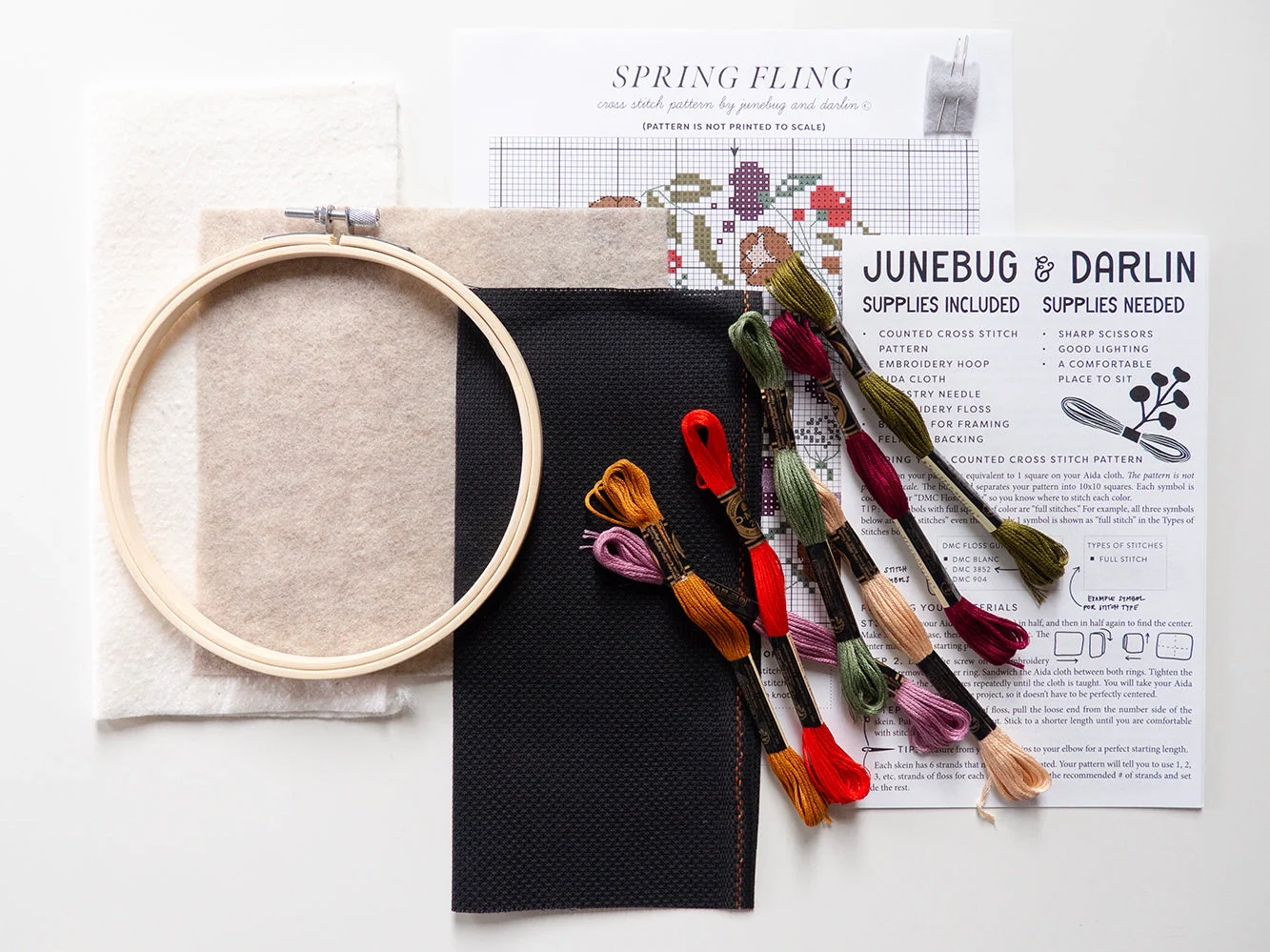 Spring Fling Cross Stitch Kit - Image 3