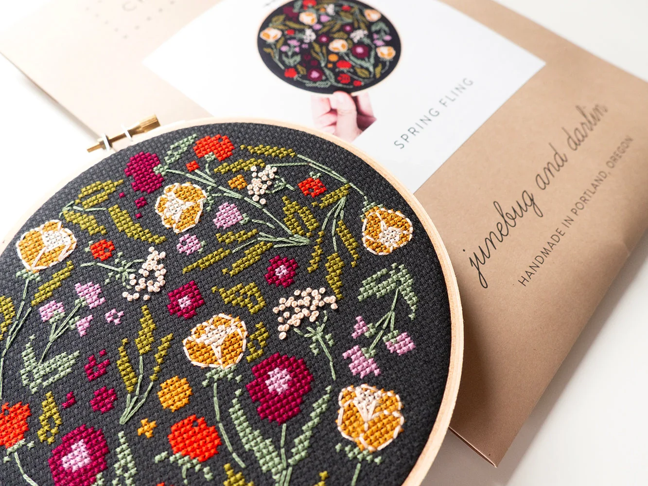 Spring Fling Cross Stitch Kit - Image 4