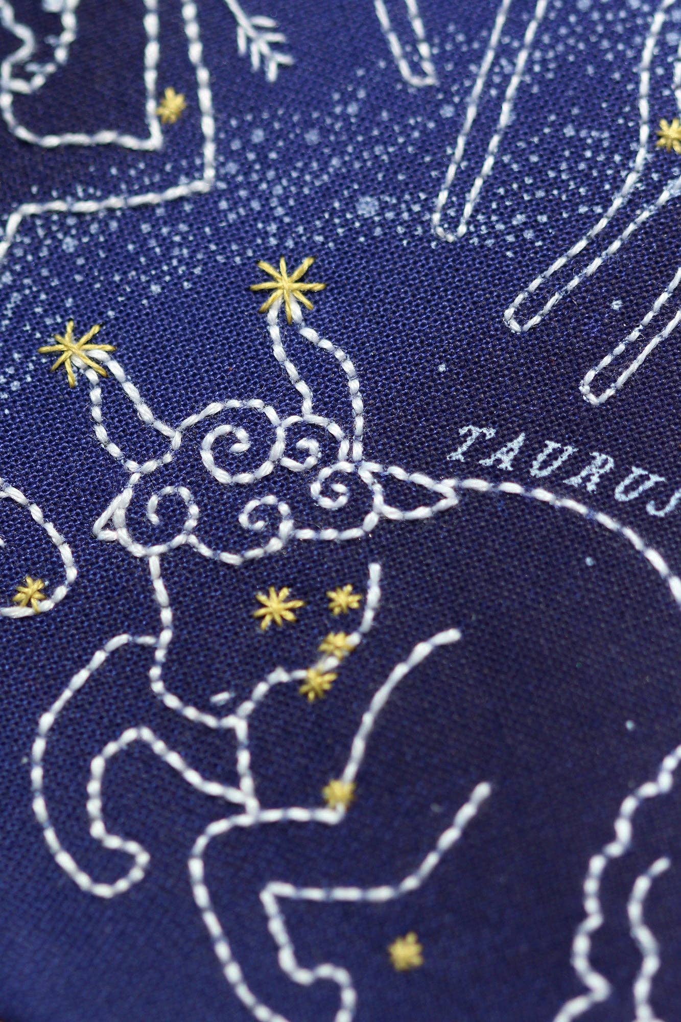 Large Star Map Hand Embroidery Kit - Image 7