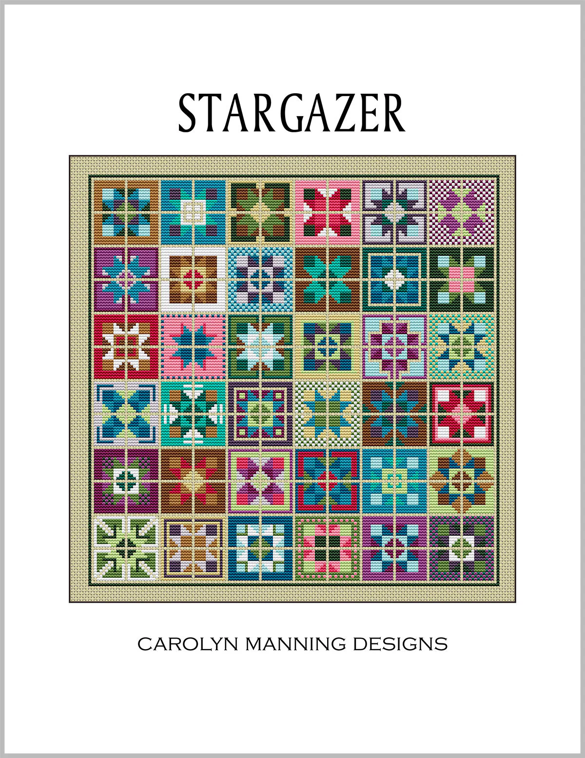 Stargazer Cross Stitch Pattern - Image 2