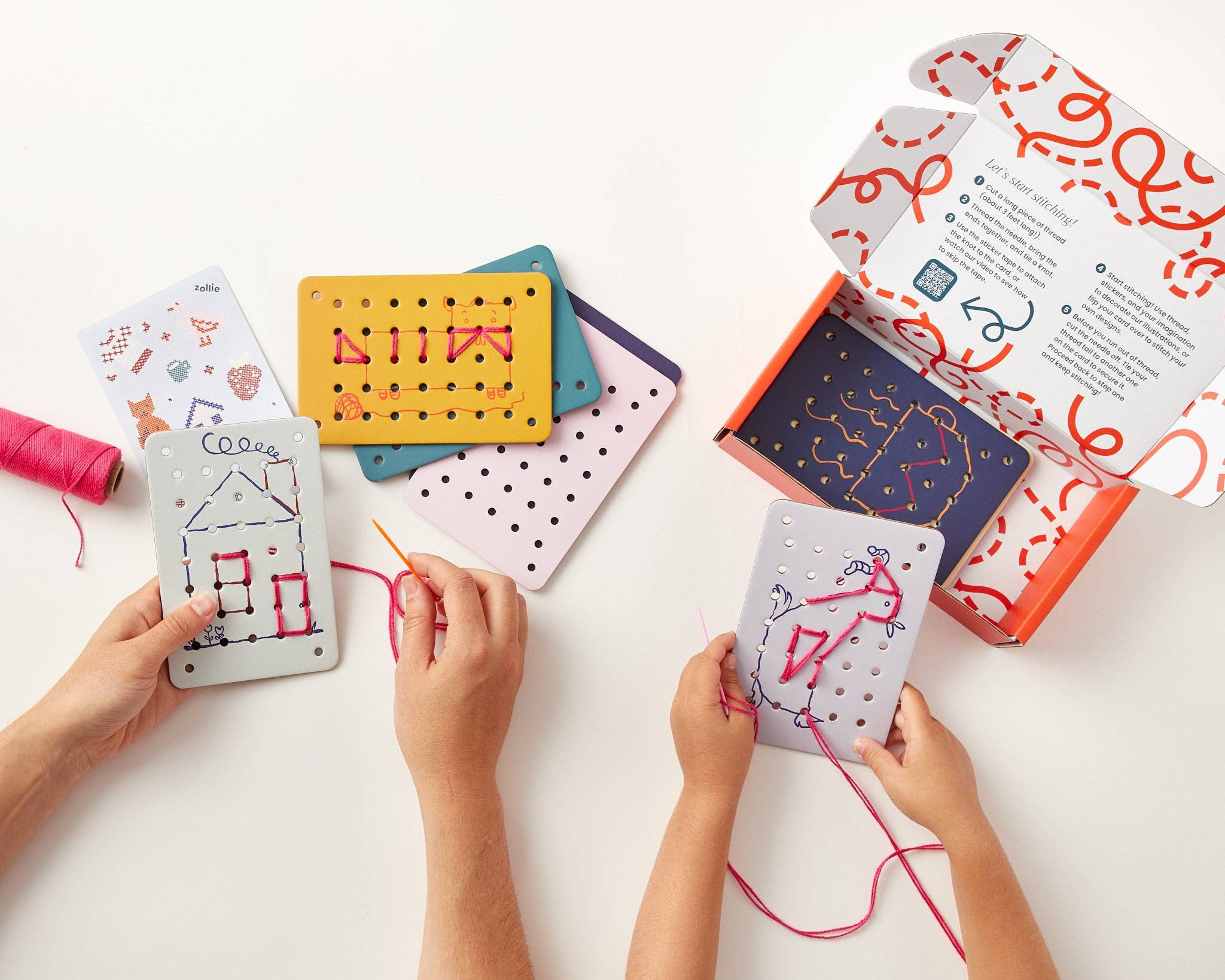 Stitch & Play Needlecraft Cards for Kids - Image 4