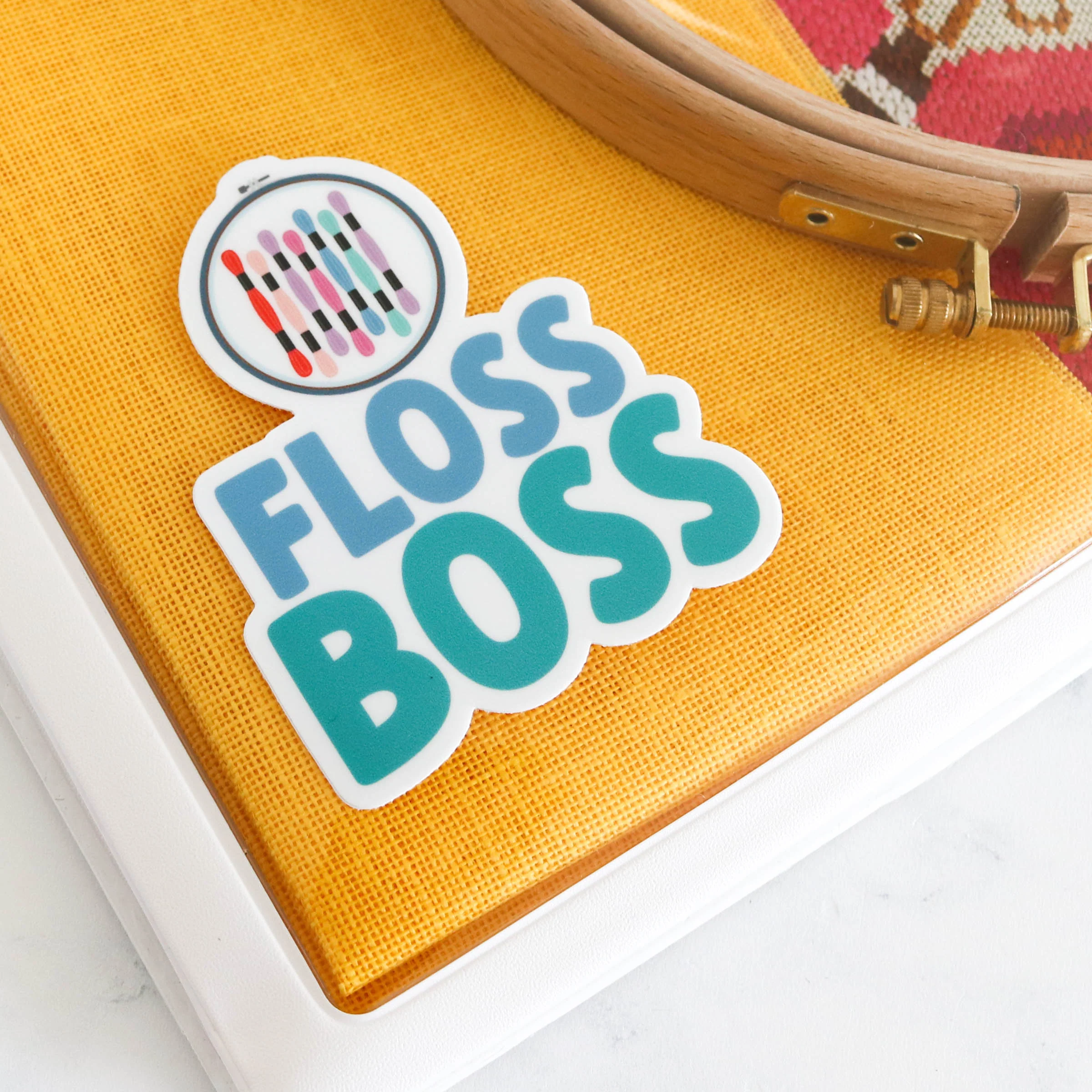 Stitchy Stickers - Floss Boss - Image 4