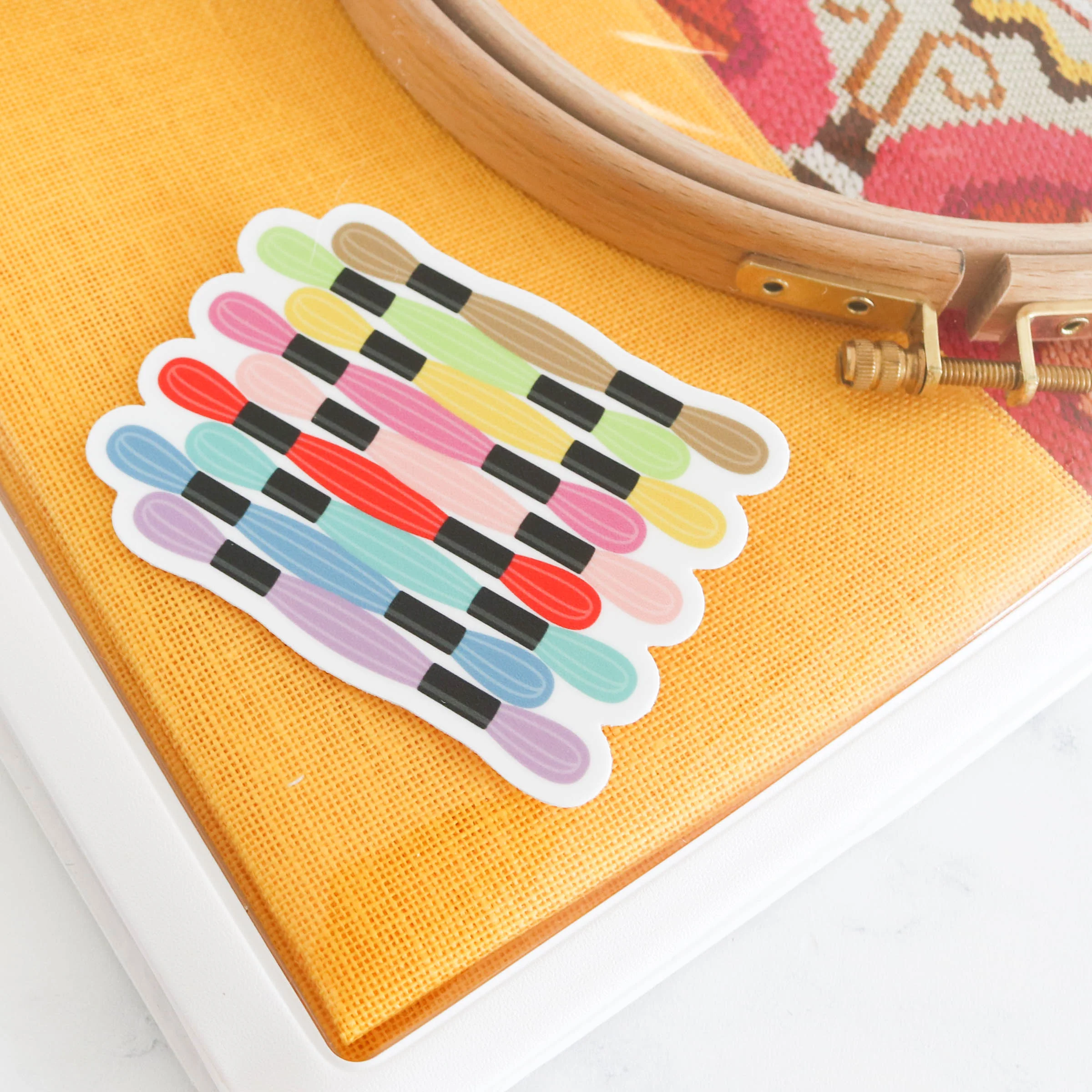 Stitchy Stickers - Floss Skeins - Image 3