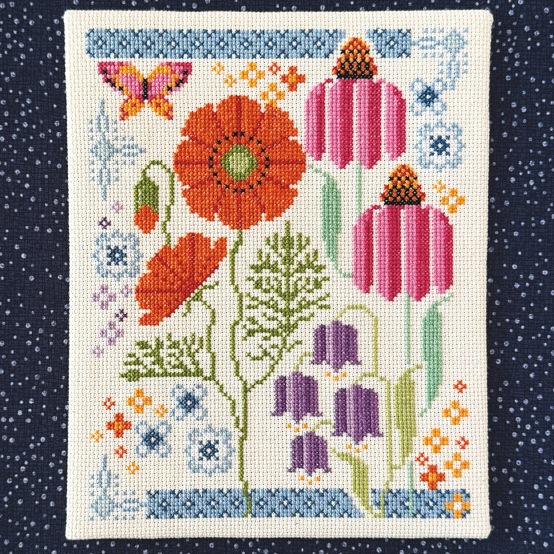 Superbloom Cross Stitch Pattern