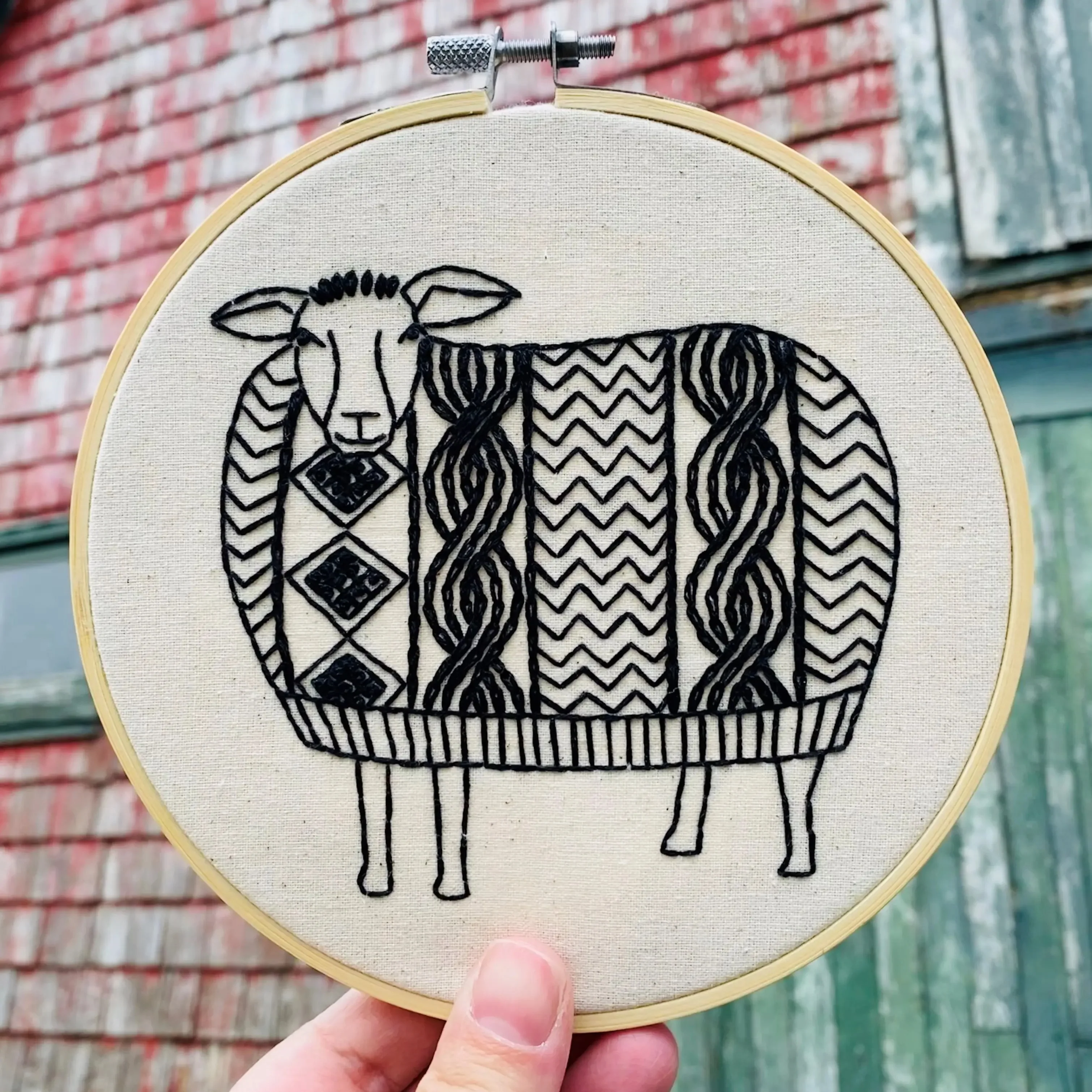 Sweater Weather Hand Embroidery Kit - Image 3