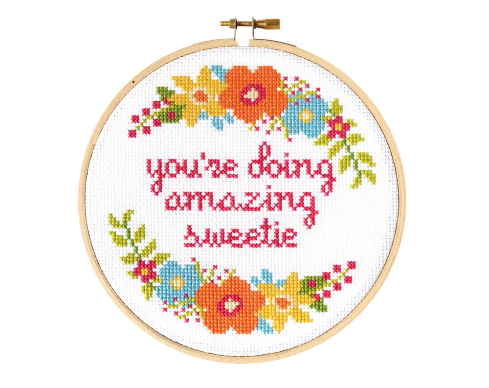 Sweetie Cross Stitch Kit - Image 2