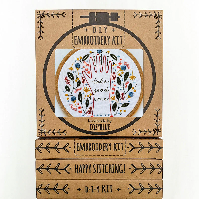 Take Good Care Hand Embroidery Kit - Image 5