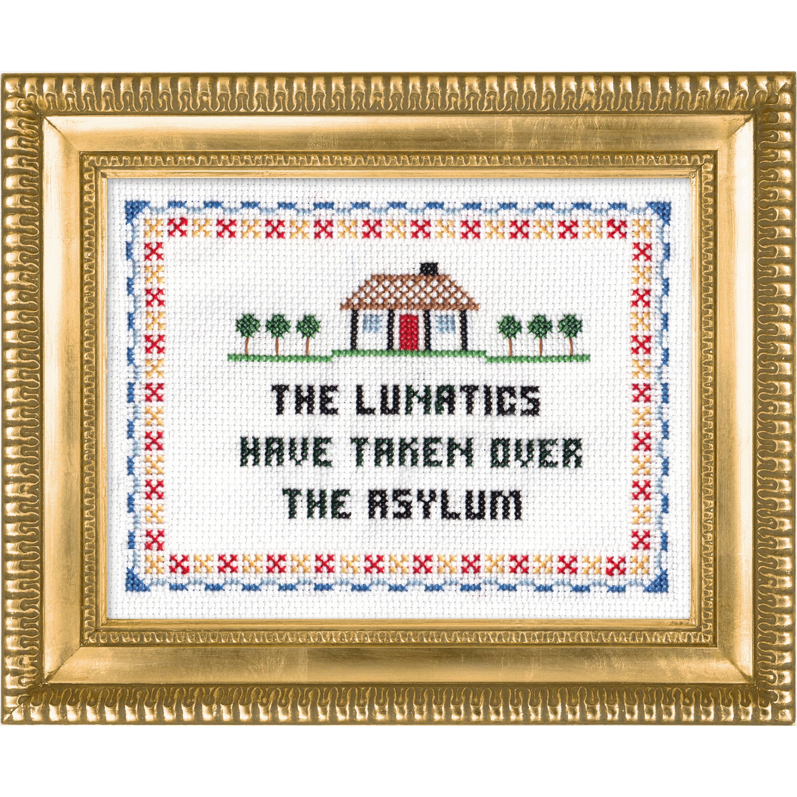 The Lunatics Have Taken Over Cross Stitch Kit