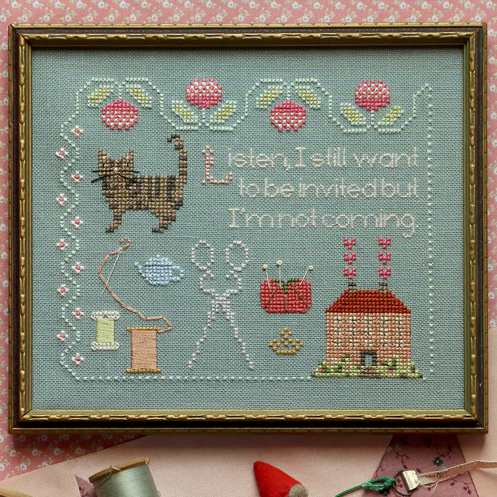 The Stitcher's RSVP Cross Stitch Pattern