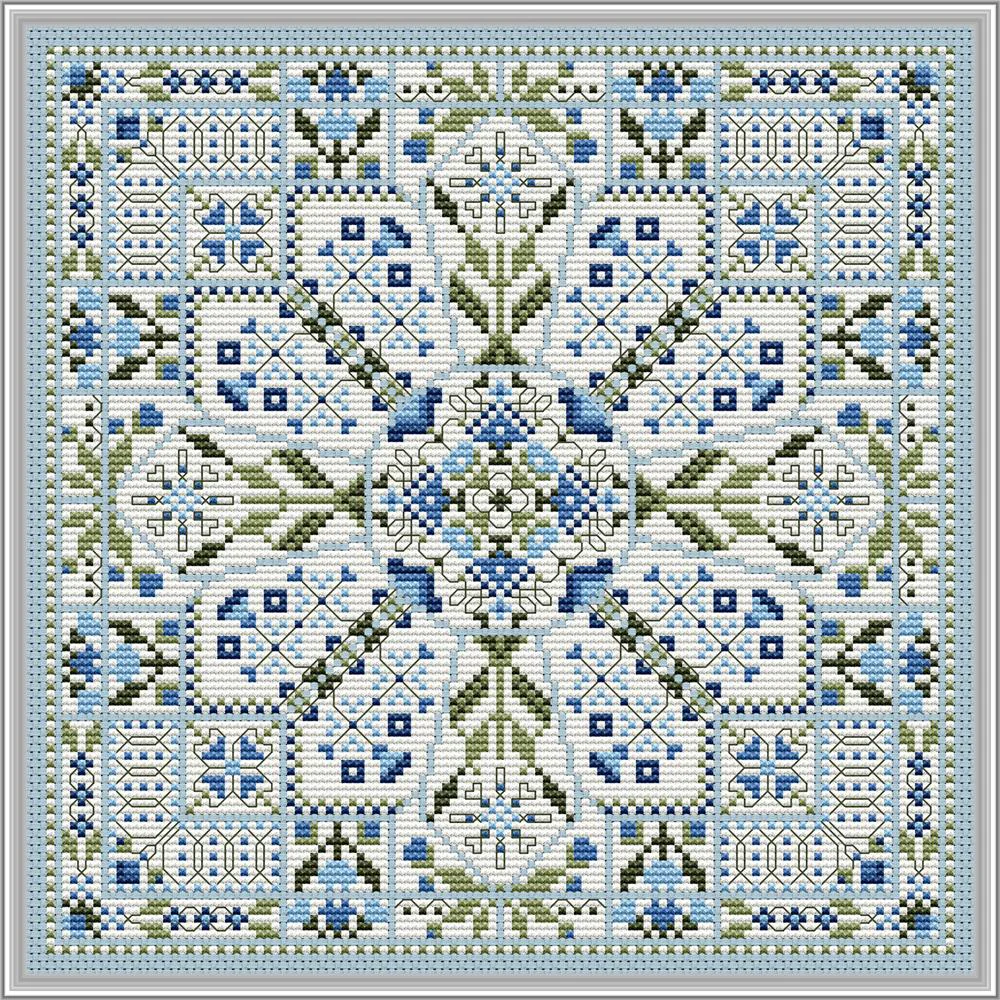 The Winter Window Cross Stitch Pattern