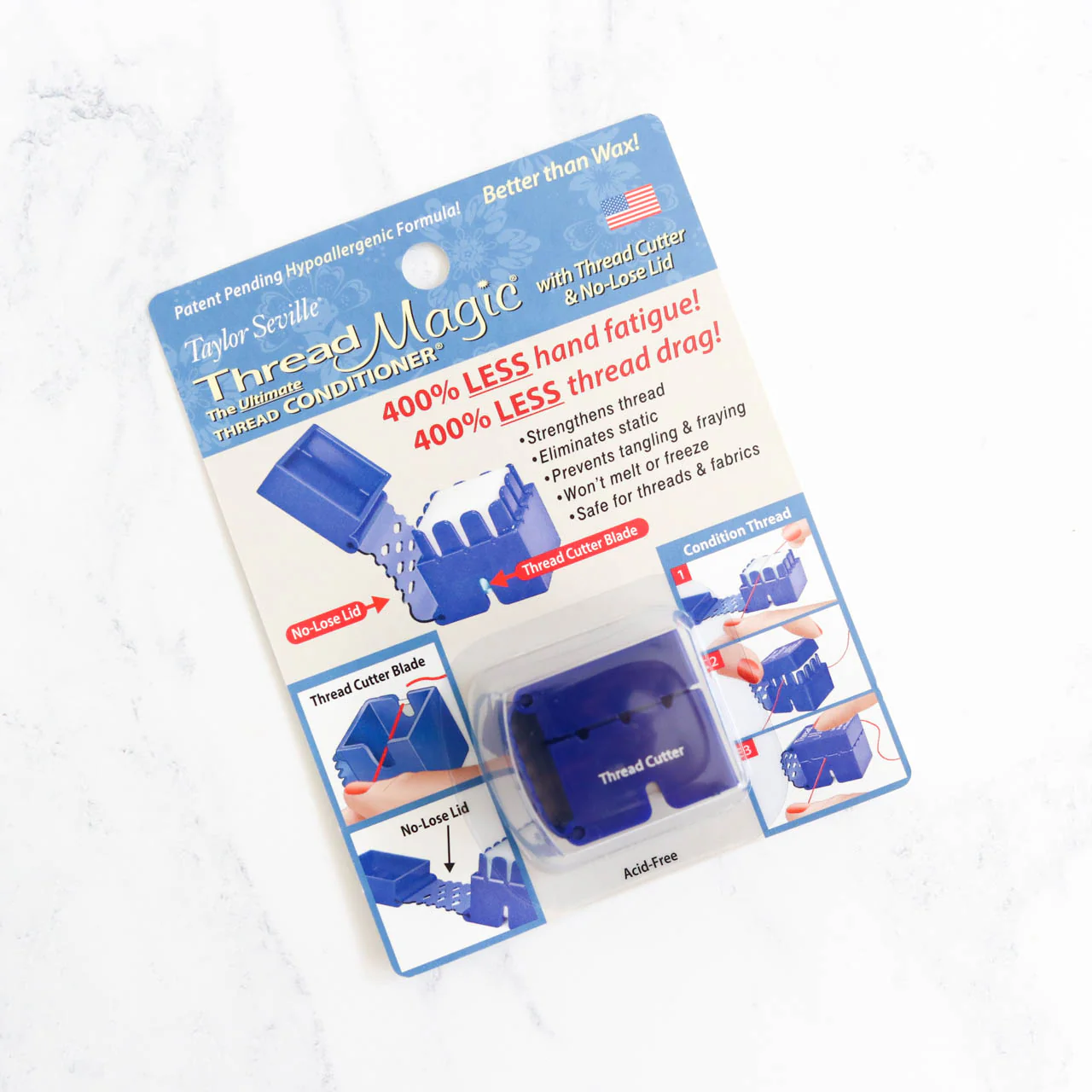 Thread Magic Conditioner with Built-in Thread Cutter - Image 4