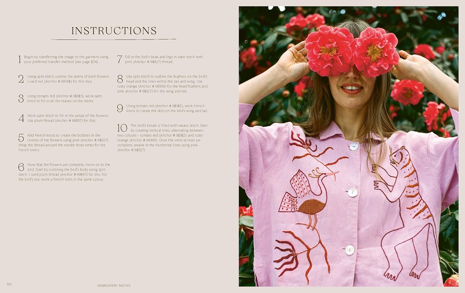 Threads: 20 Hand Embroidery Designs to Enhance Your Clothes - Image 5