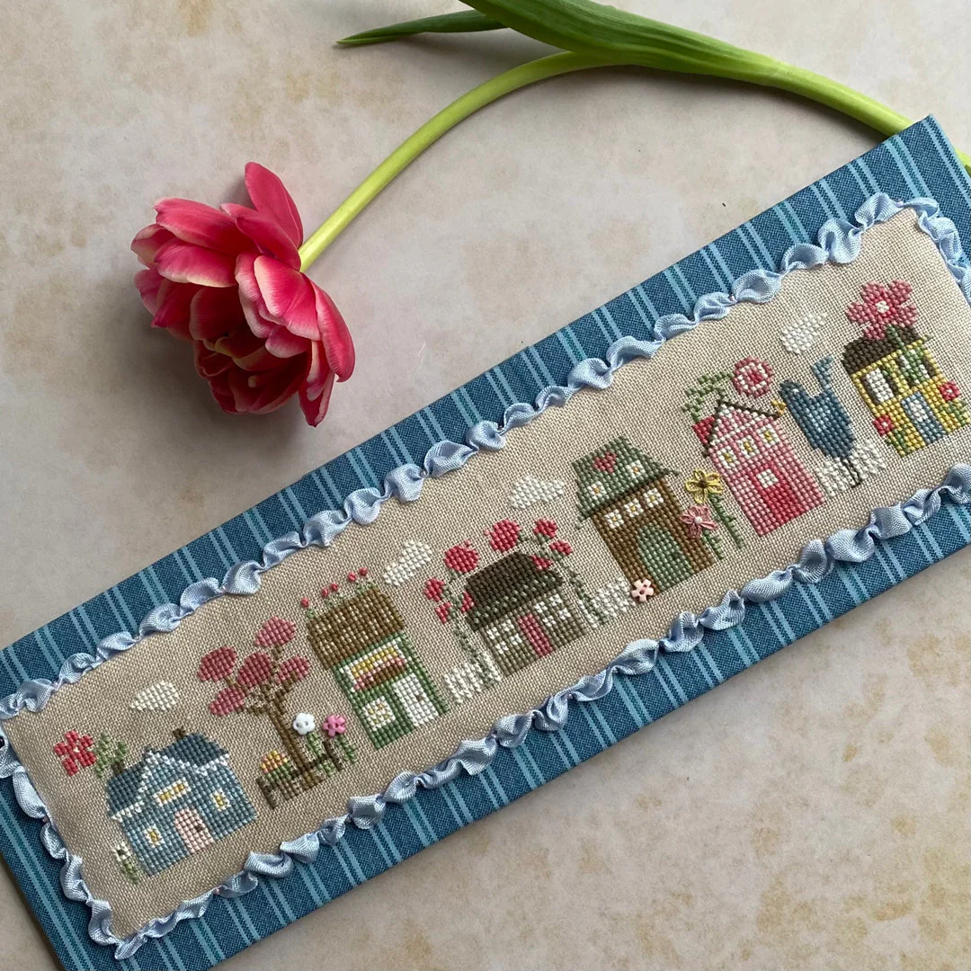 Tiny Town Cross Stitch Pattern - Blooming