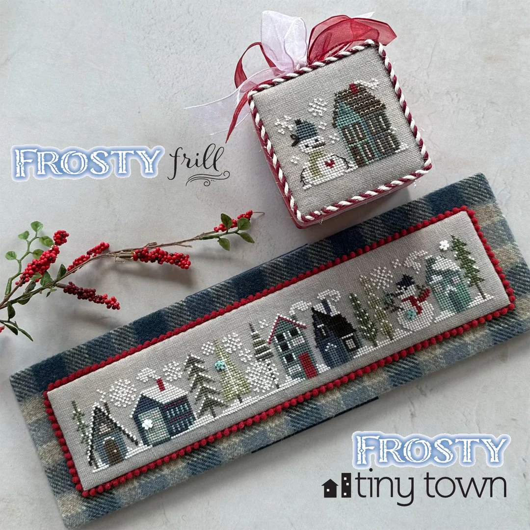Tiny Town Cross Stitch Pattern - Frosty - Image 2