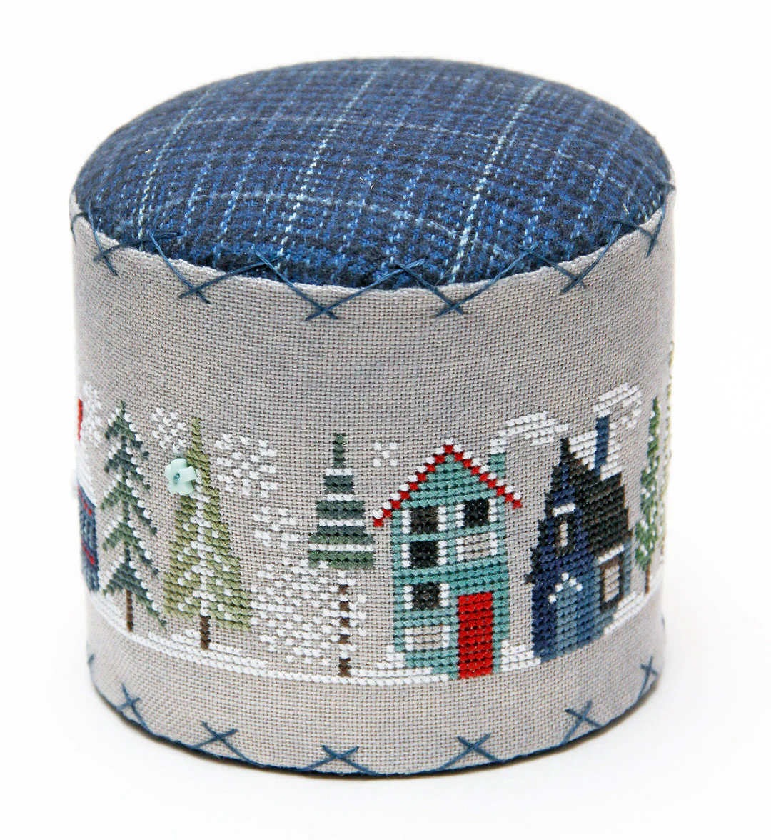 Tiny Town Cross Stitch Pattern - Frosty - Image 3