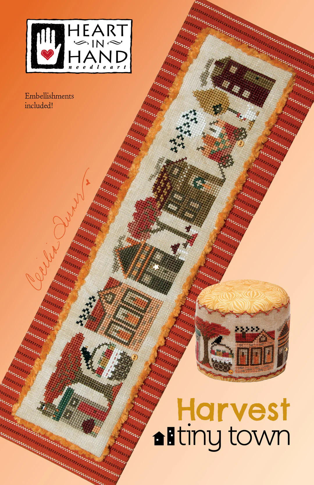 Tiny Town Cross Stitch Pattern - Harvest - Image 3
