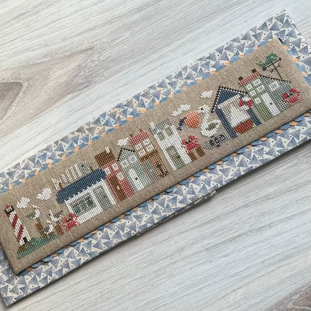 Tiny Town Cross Stitch Pattern - Seaside