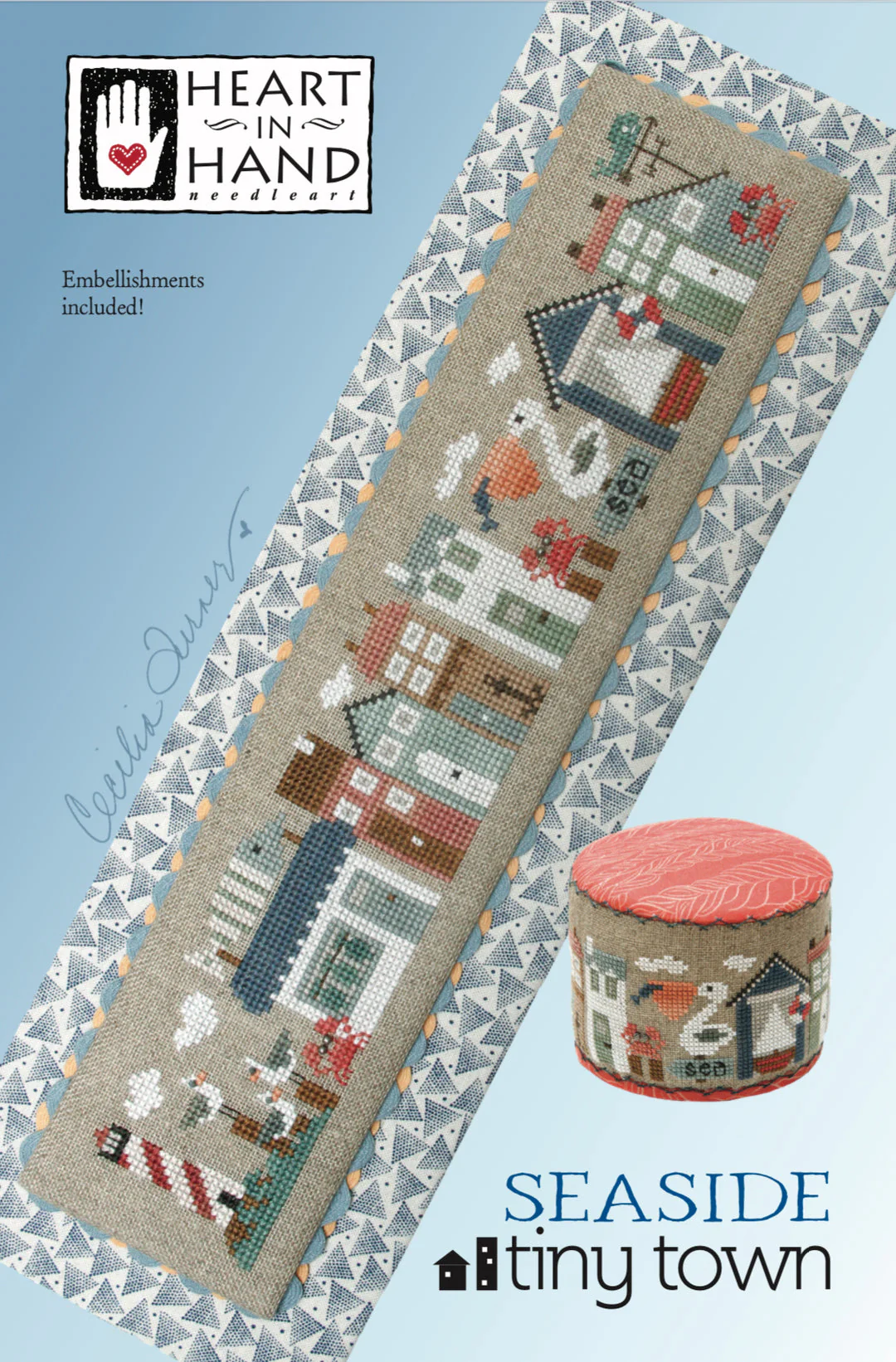 Tiny Town Cross Stitch Pattern - Seaside - Image 3