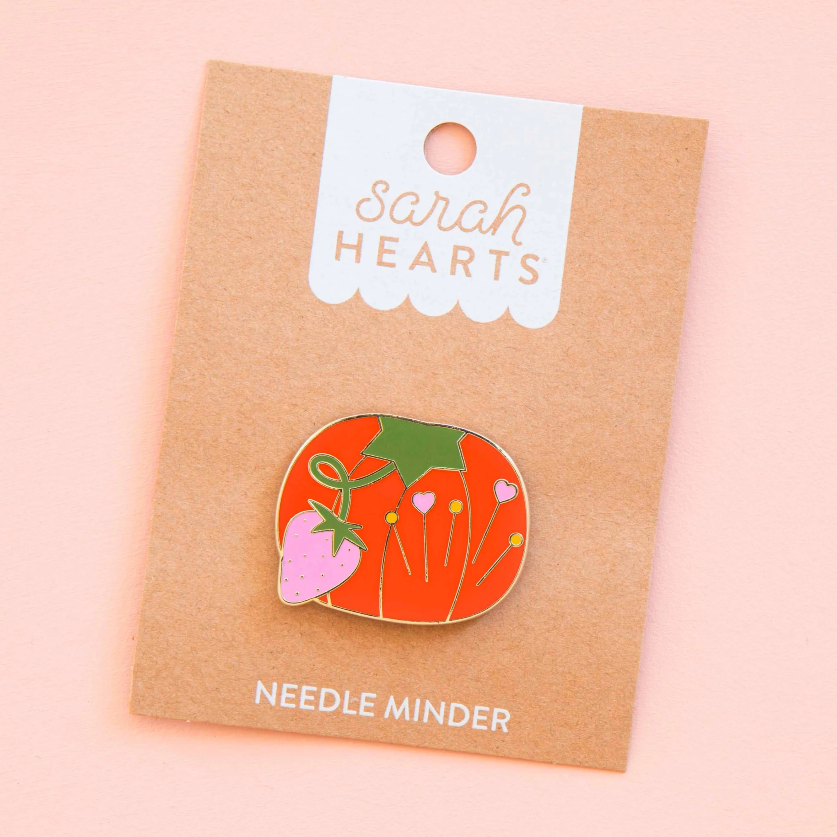 Tomato Pin Cushion Magnetic Needle Minder