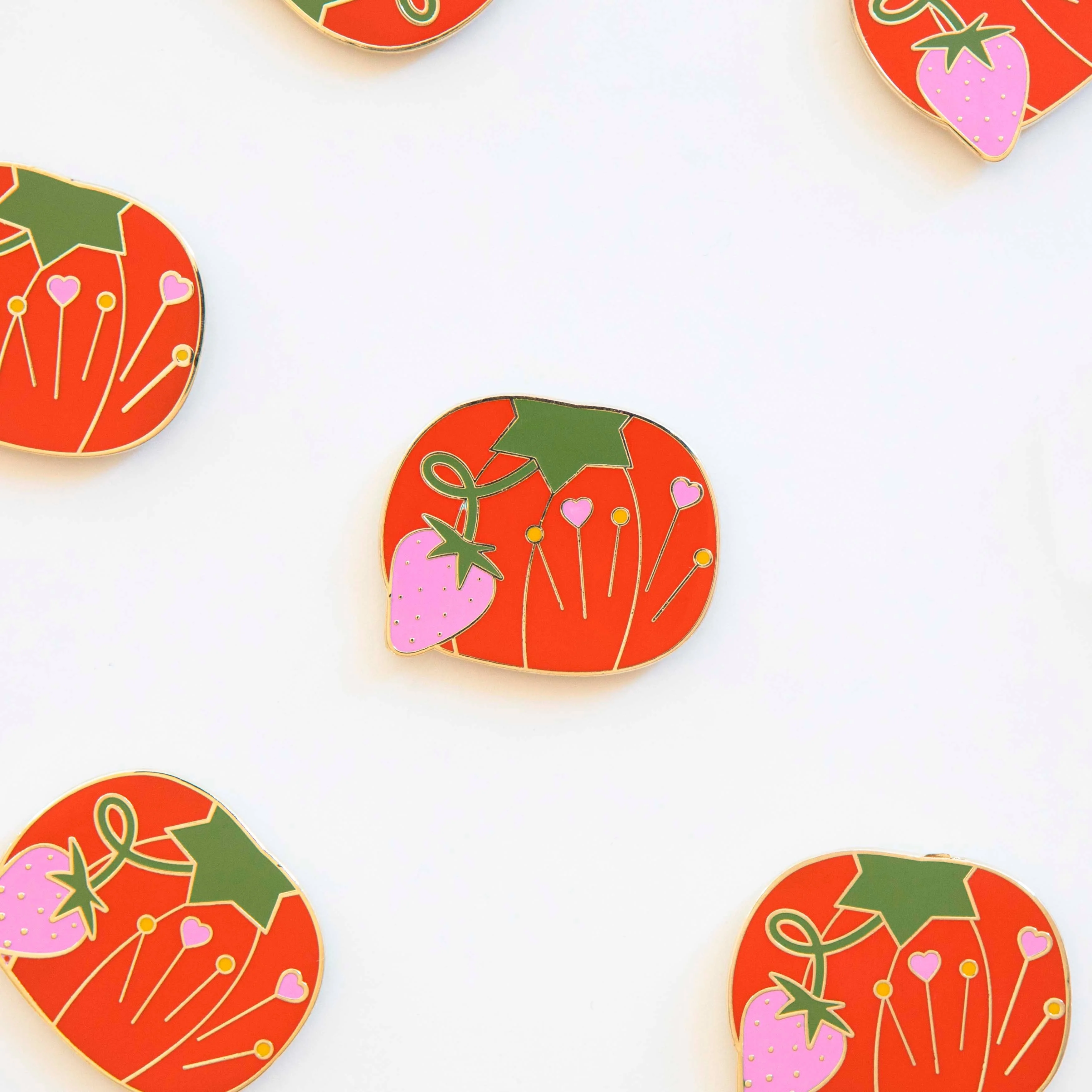 Tomato Pin Cushion Magnetic Needle Minder - Image 2