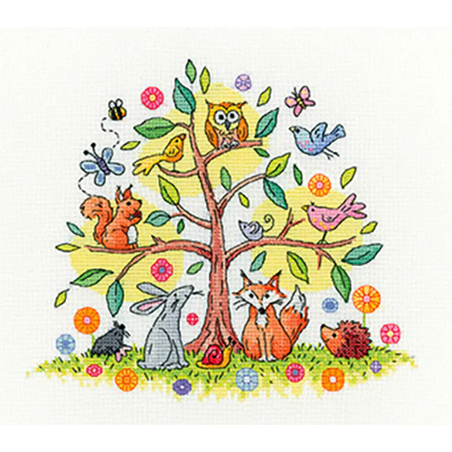 Tree of Life Cross Stitch Kit