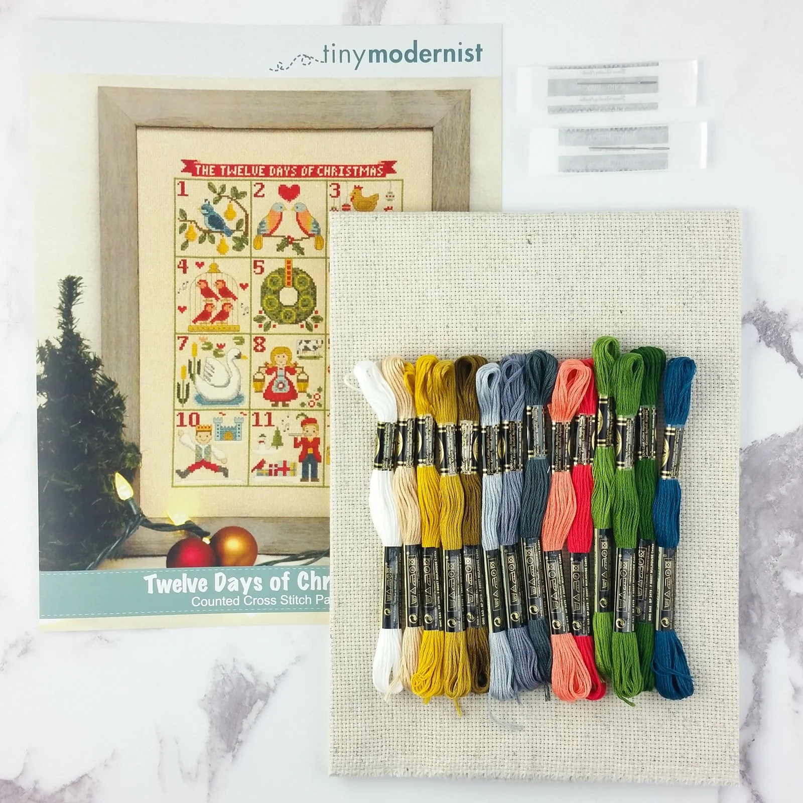 Twelve Days of Christmas Cross Stitch Pattern - Image 3