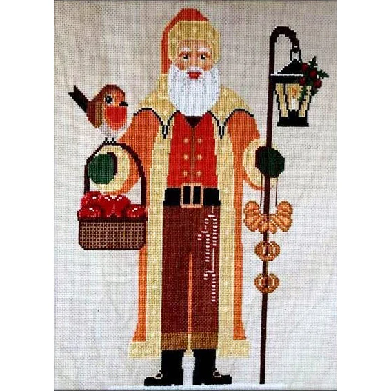 Twin Peak Santa Cross Stitch Pattern - 2021 - Image 2