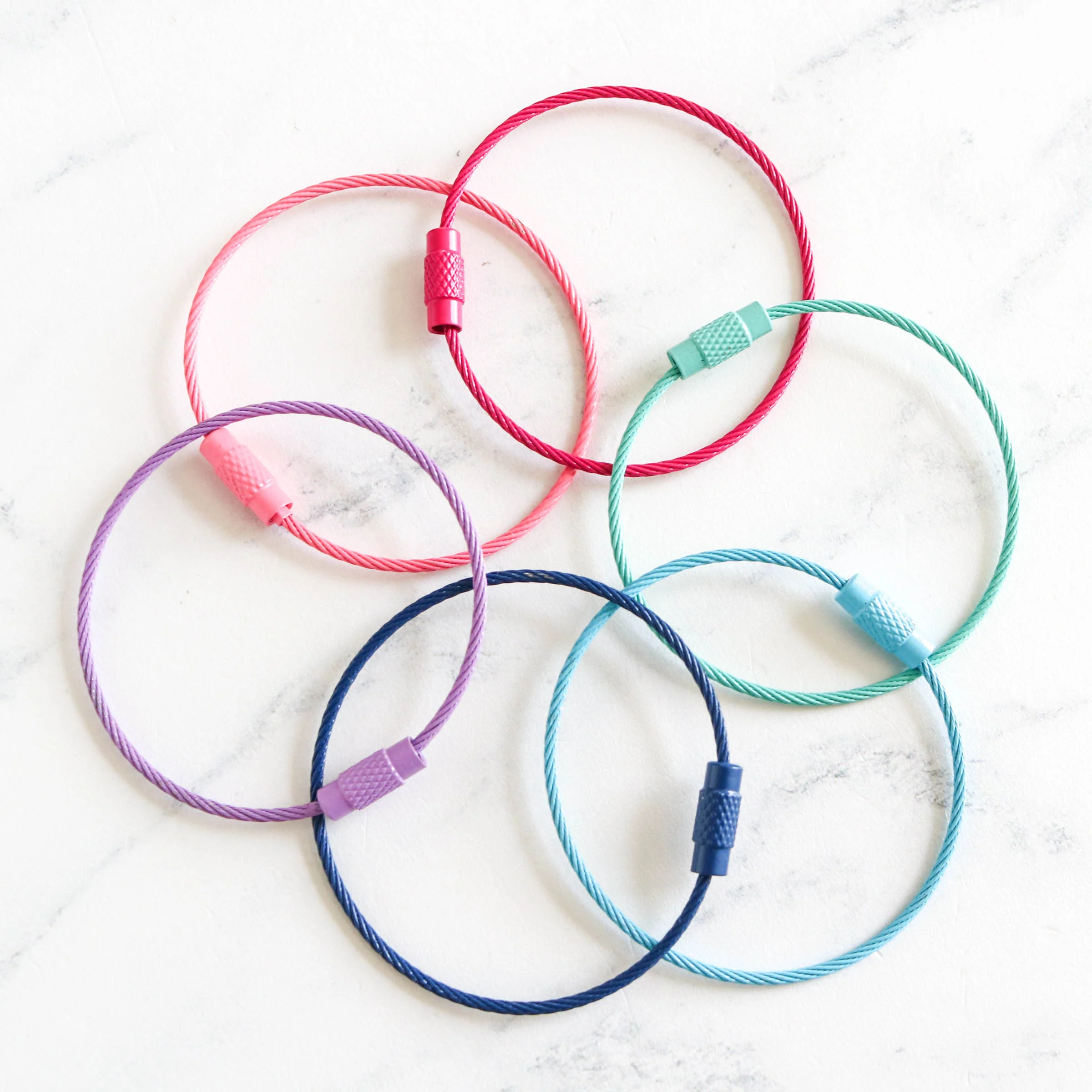 Twist Lock Floss Bobbin Rings - Image 5