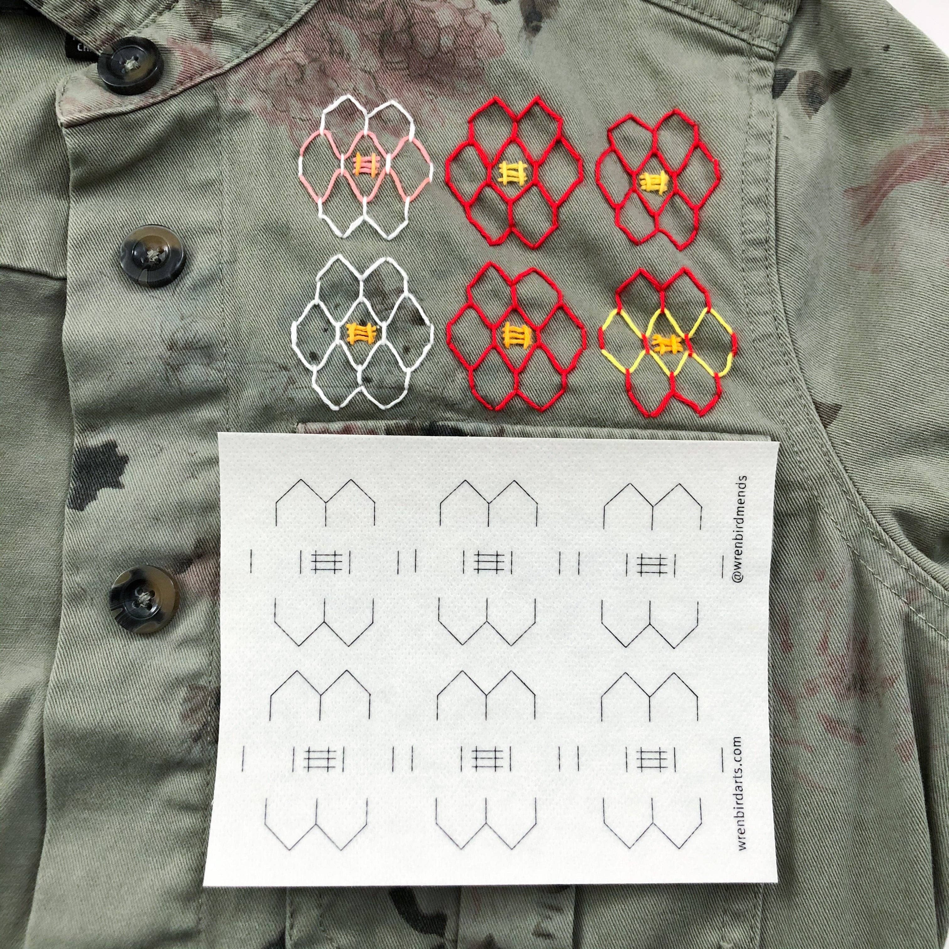Stick & Stitch Mending Patch - Lavender (Set #5) - Image 4