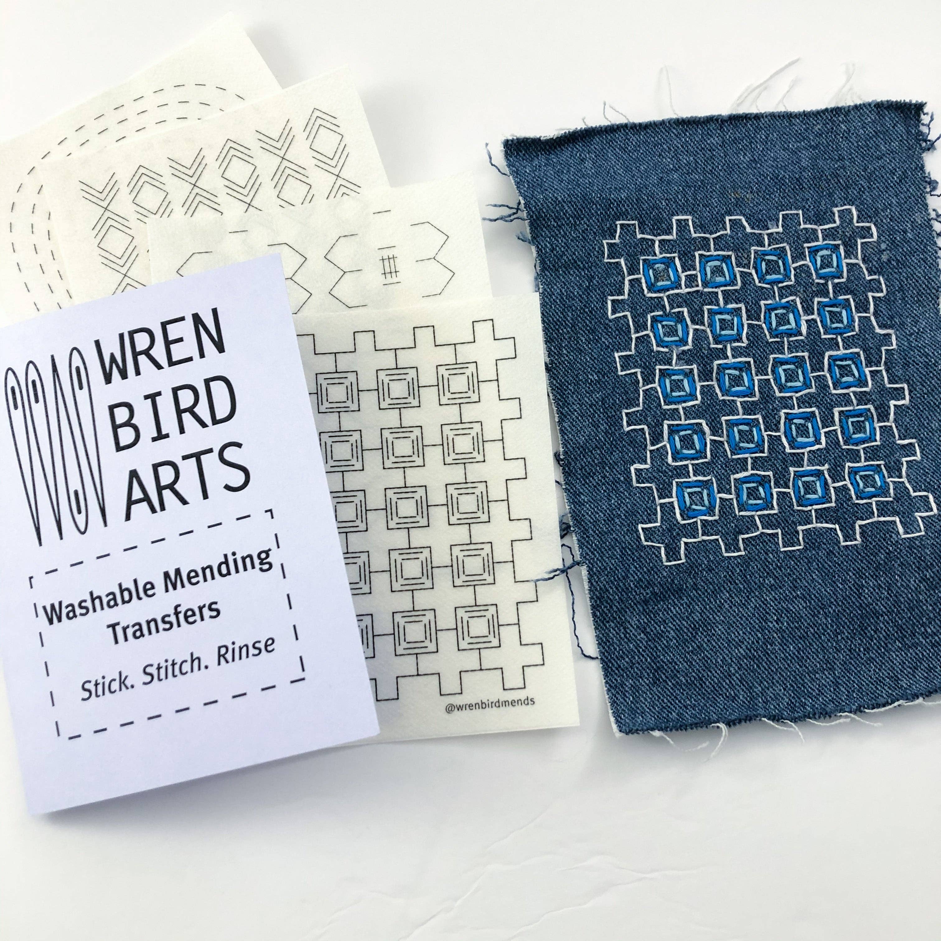 Stick & Stitch Mending Patch - Lavender (Set #5) - Image 6