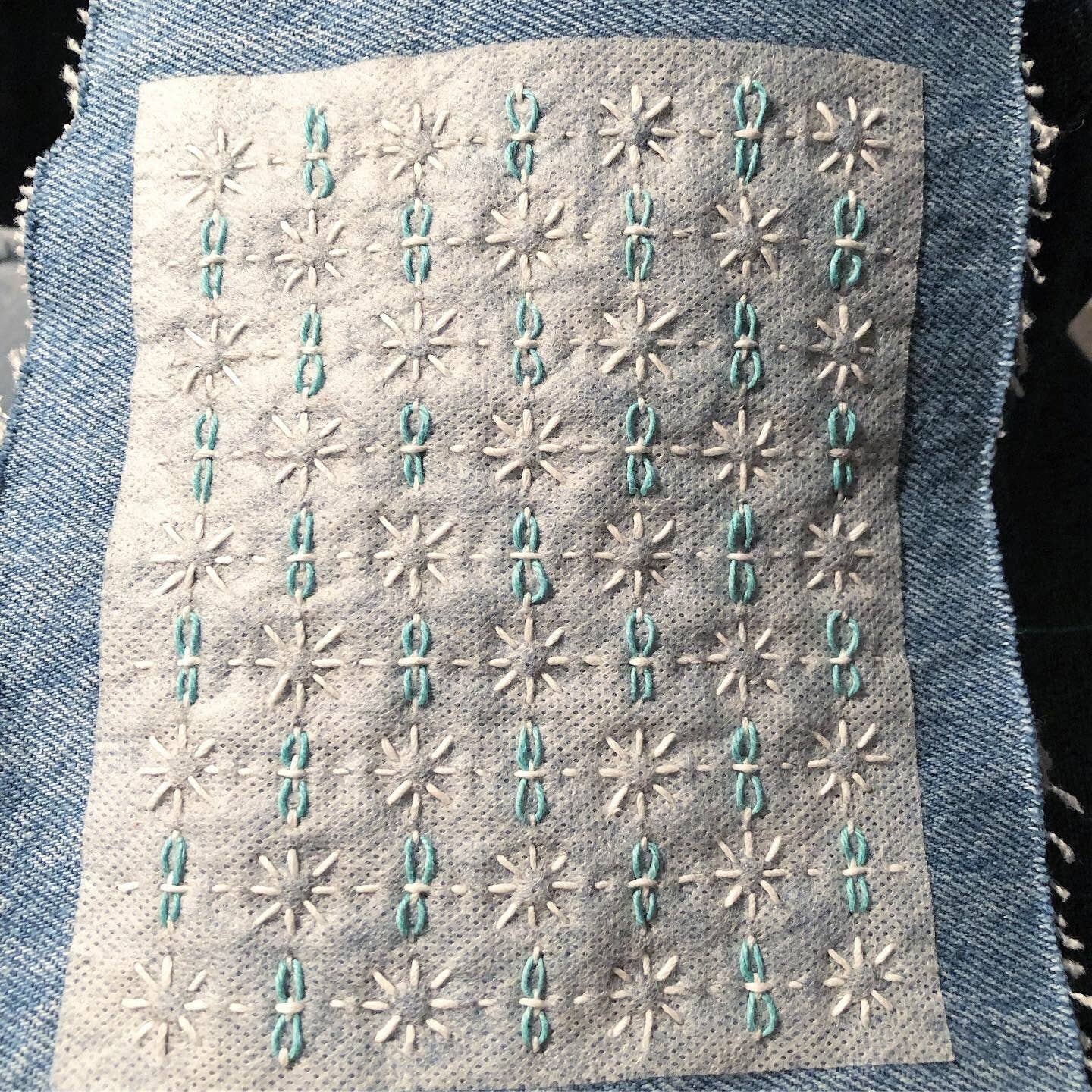 Stick & Stitch Mending Patch - Red (Set #2) - Image 6