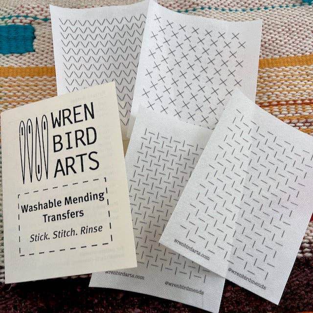 Stick & Stitch Mending Patch - Cream (Set #10)