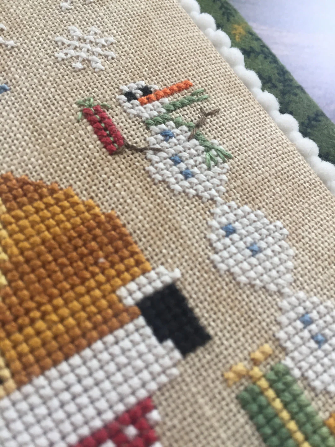 Wee Santa Cross Stitch Pattern - 2018 - Image 3