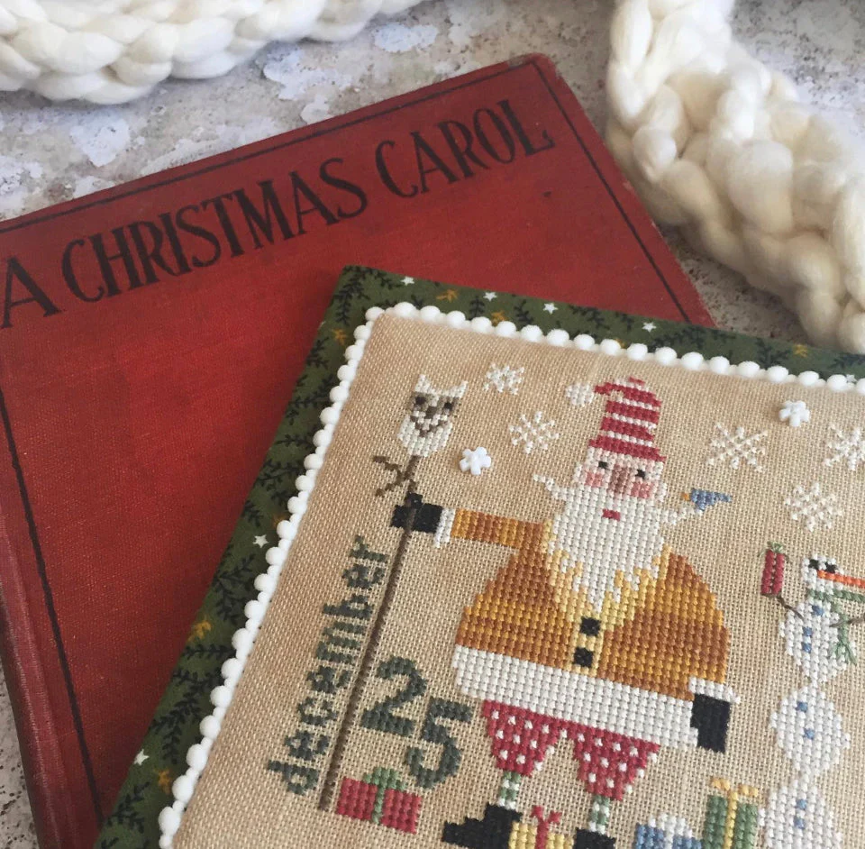 Wee Santa Cross Stitch Pattern - 2018 - Image 4