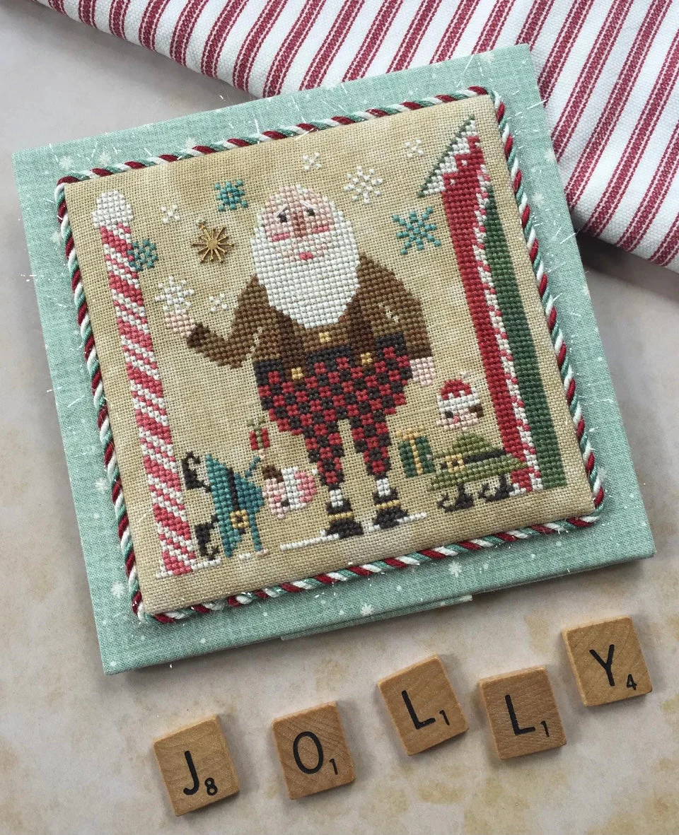 Wee Santa Cross Stitch Pattern - 2019 - Image 2