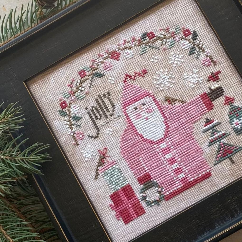 Wee Santa Cross Stitch Pattern - 2022