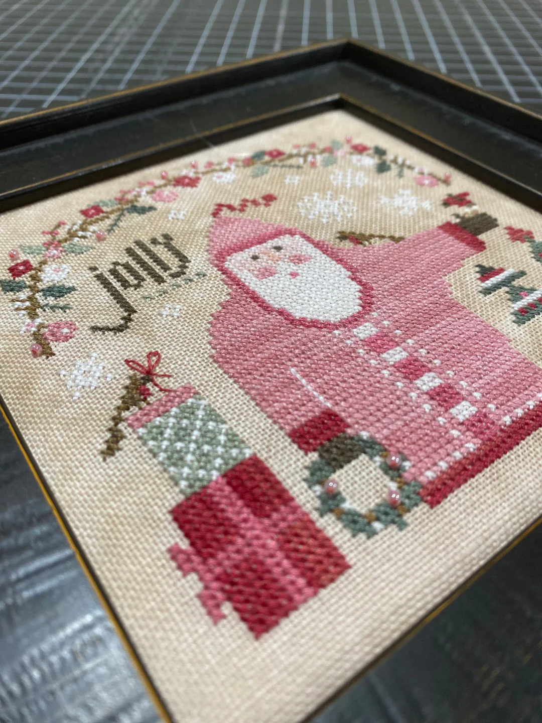 Wee Santa Cross Stitch Pattern - 2022 - Image 2