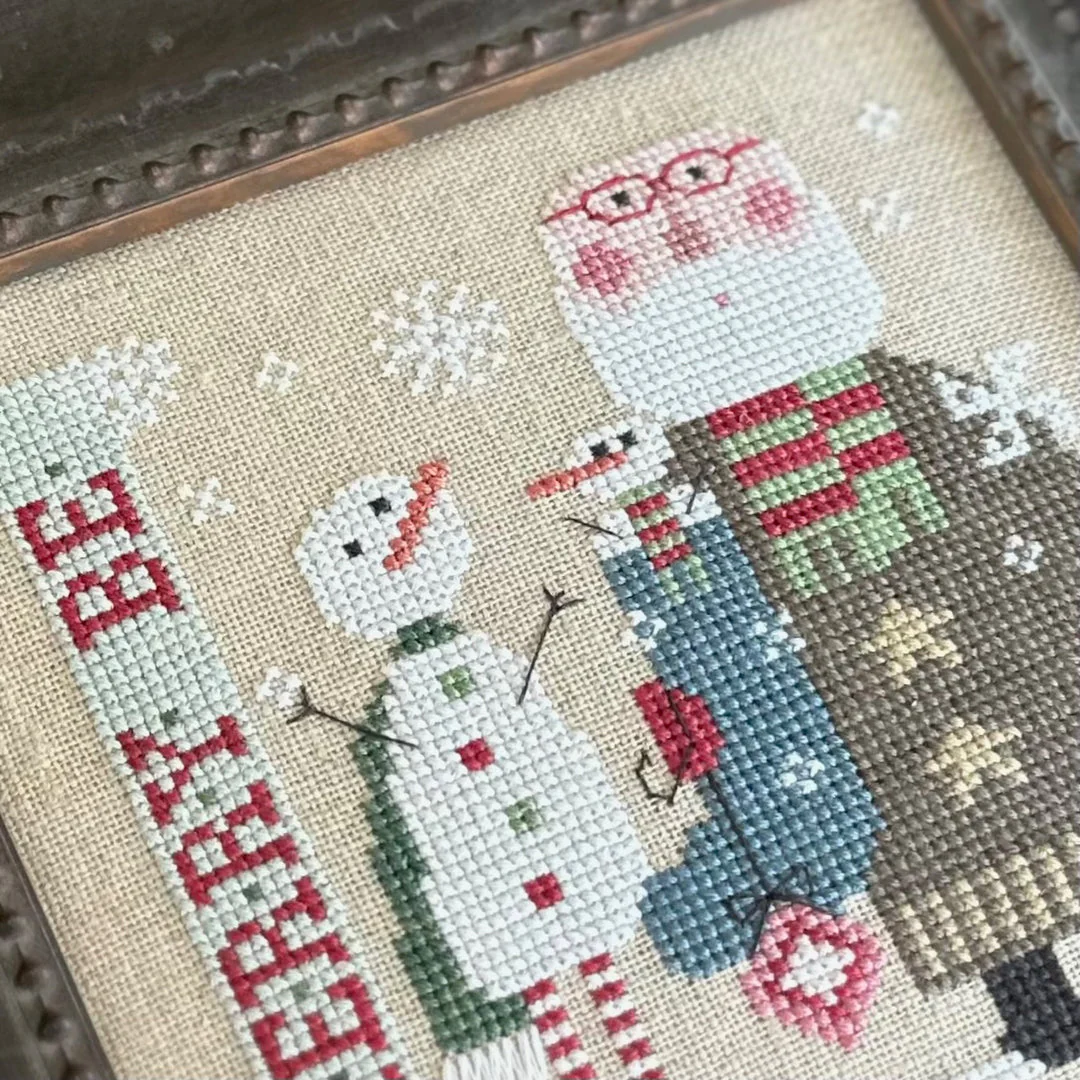 Wee Santa Cross Stitch Pattern - 2024 - Image 2