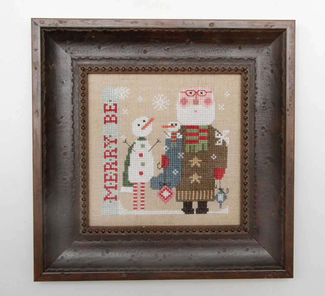 Wee Santa Cross Stitch Pattern - 2024 - Image 4
