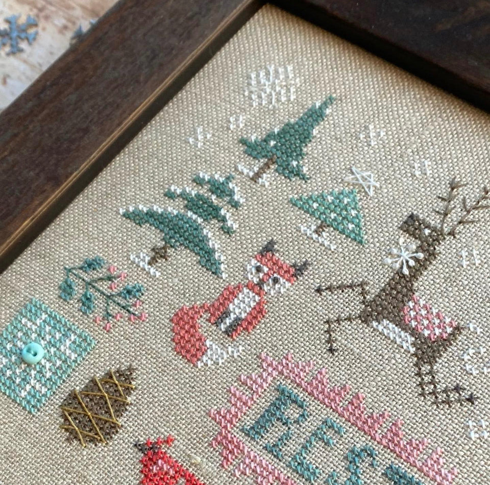 Winter Doodles Cross Stitch Pattern - Image 2