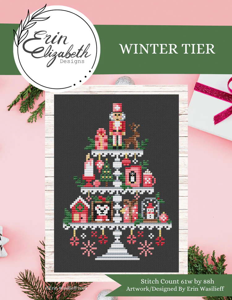 Winter Tier Cross Stitch Pattern - Image 2