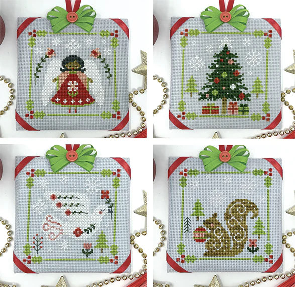 Woodland Christmas Cross Stitch Pattern (Parts 5-8)