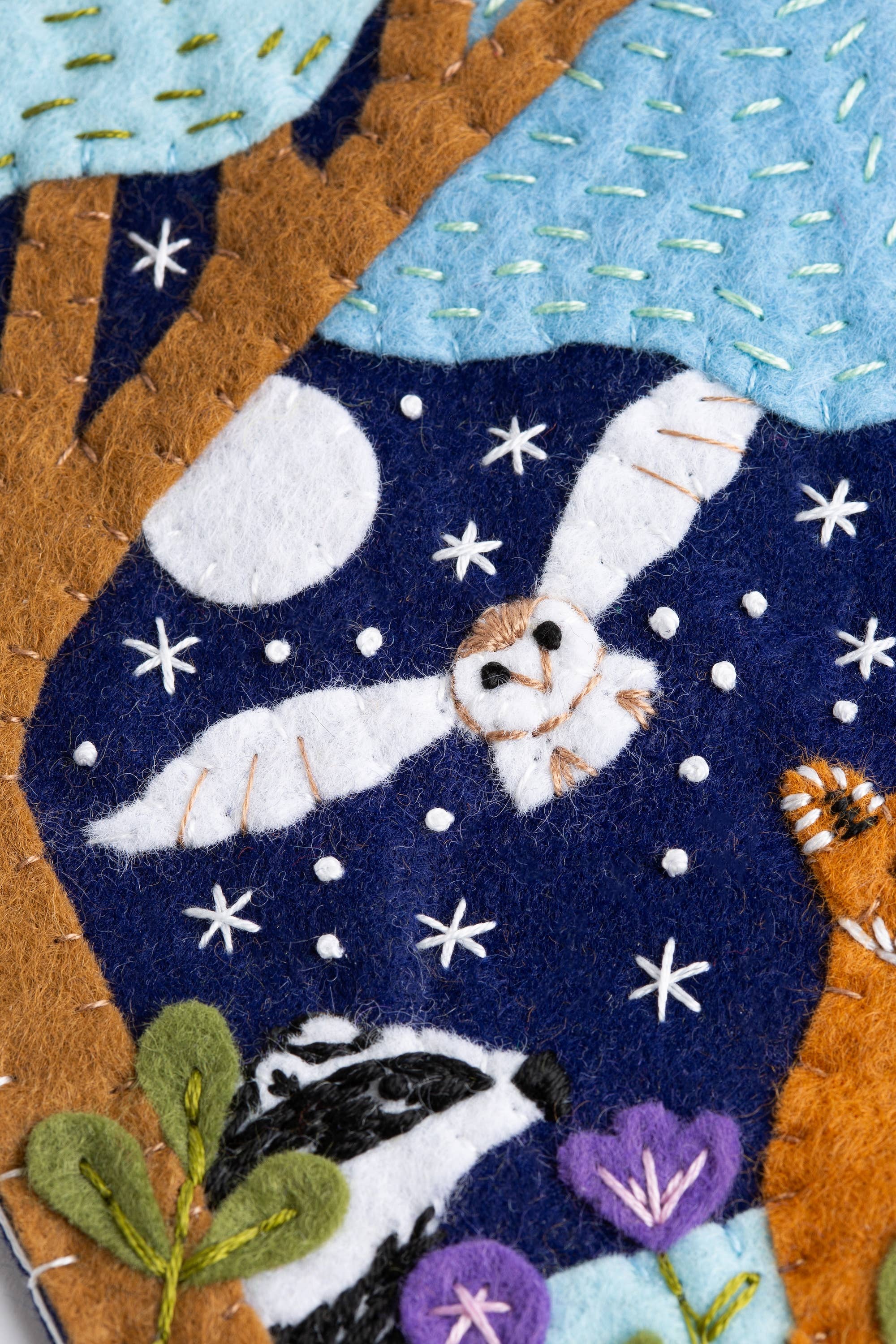 Woodland Pennant Felt Craft Kit - Image 4