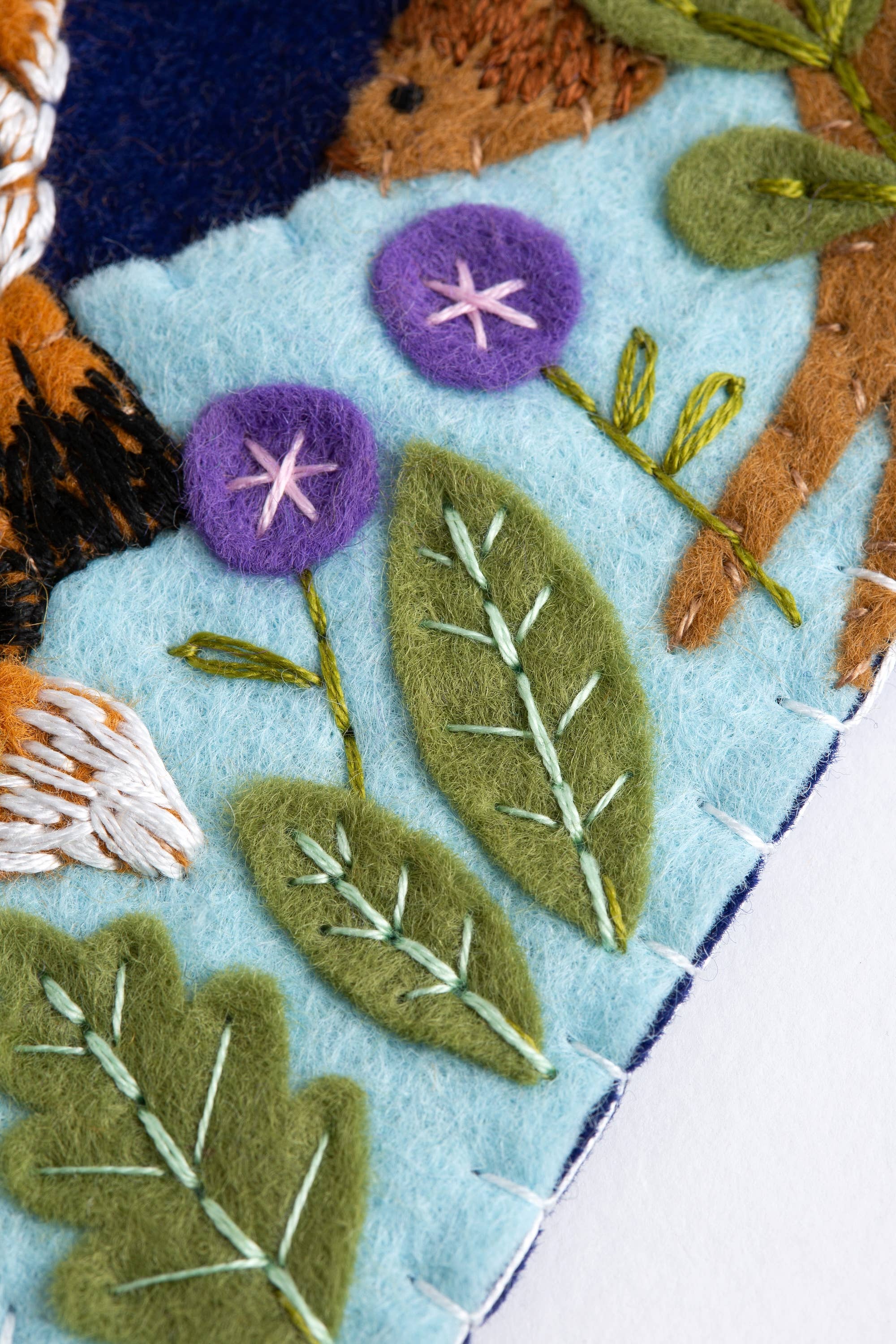 Woodland Pennant Felt Craft Kit - Image 5
