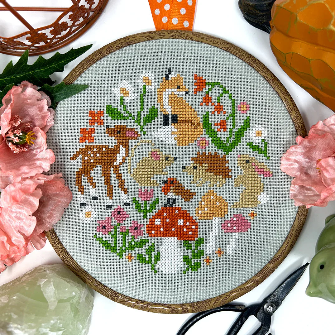Woodland Whimsies Cross Stitch Pattern